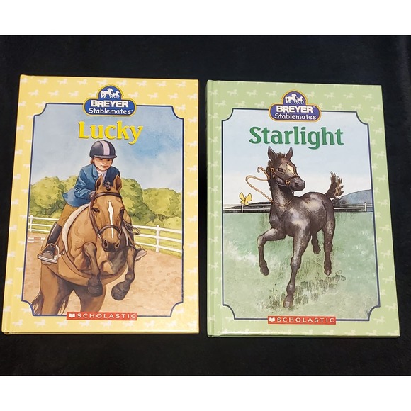Breyer Stablemates 2 Books.  Lucky. Starlight - Picture 1 of 4
